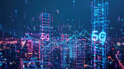 5G Network Cityscape