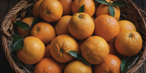 A Basket of Oranges