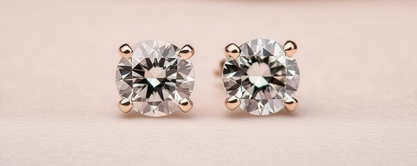 A single diamond earring sparkling under soft light, diamond earring, sparkling, soft light