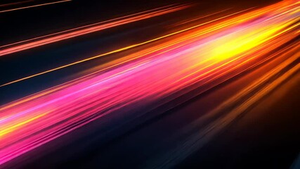Poster - Vibrant abstract patterns create mesmerizing waves of color in a surreal digital landscape