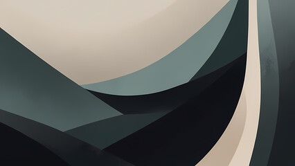 Wall Mural - minimalist modern art