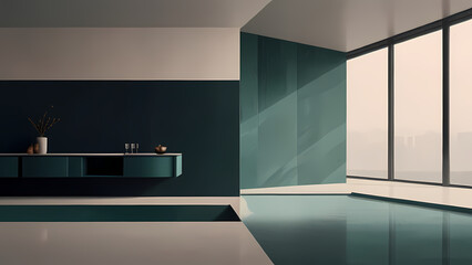 Wall Mural - minimalist modern art