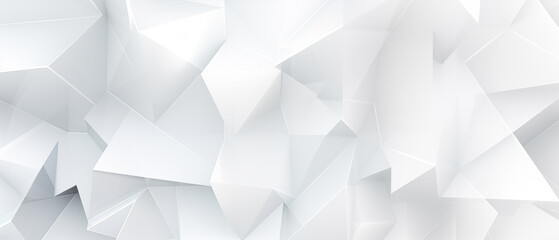 Fototapete - Abstract geometric background consisting of volumetric triangles, polygons.