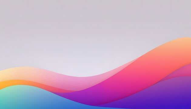Curve Line Layer Background. For Template Cell Phone Backgrounds. Vector Illustration with Color Gradient background