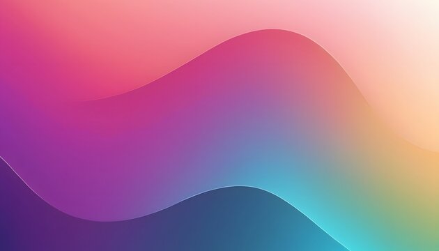 Curve Line Layer Background. For Template Cell Phone Backgrounds. Vector Illustration with Color Gradient background