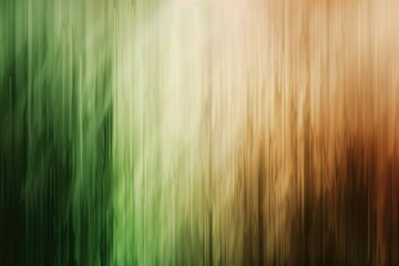 Poster - abstract blurred background with vertical green, yellow, and orange stripes