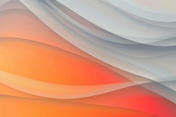 Poster - Abstract Gradient Background with Curved Lines