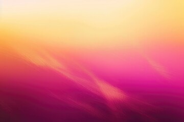 Poster - Abstract Pink and Yellow Gradient with Subtle Texture