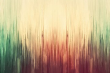 Poster - Abstract Textured Background with Vertical Stripes in Green, Brown, and Red Hues