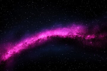 Wall Mural - A deep space gradient background fading from dark blue to rich purple with subtle starlike speckles evoking the vastness of outer space and a sense of mystery