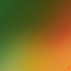 Wall Mural - Green orange gradient wallpaper