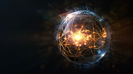 Poster - Digital Globe - Networked and Connected