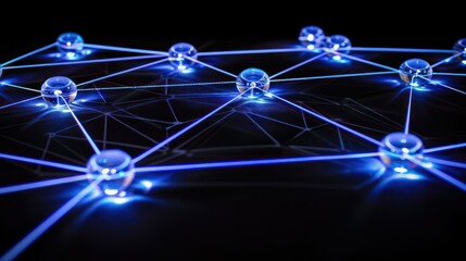 Poster - Abstract Network Illustration