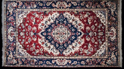 Elegant Patterned Persian Rug