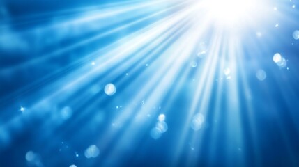 Wall Mural - Underwater Light Rays