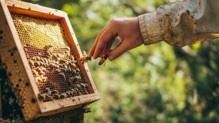 Beekeeping in Nature