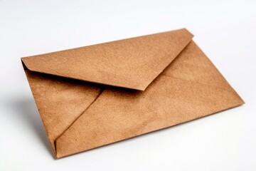 Poster - An open brown envelope with a blank interior