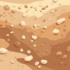 Sticker - background with sand