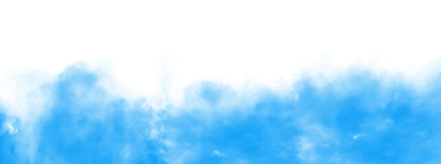Wall Mural - png image, realistic light blue cloud or smoke. white fog or smoke on transparent background. abstra