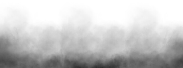 Wall Mural - png image, realistic black cloud or smoke. white fog or smoke on transparent background. abstract ga