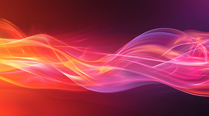 Wall Mural - vibrant energy waves abstract background