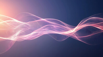 Wall Mural - vibrant energy waves abstract background