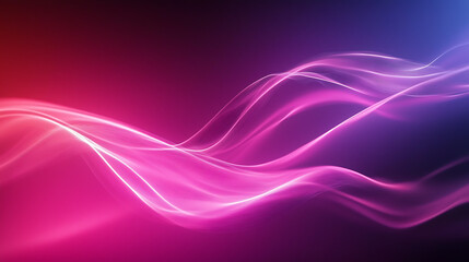 Wall Mural - colorful light waves abstract background