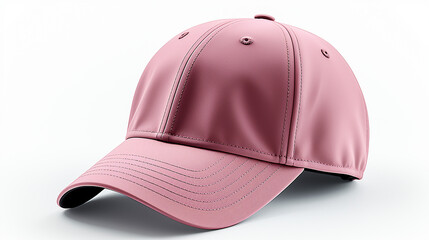 pink cap photo generative ai