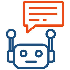 Sticker - Chatbots And Ai Icon