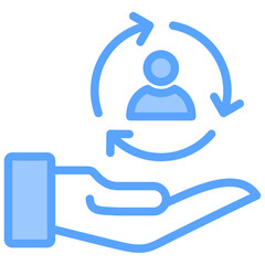 Poster - Customer Retention Icon