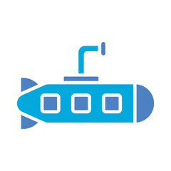 Sticker - Submarine Icon