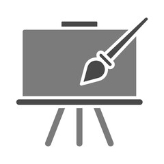 Wall Mural - Easel Icon