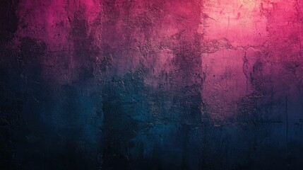 Wall Mural - Abstract background of blue and pink colors with a textured wall.