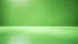 © Rangga Bimantara - A smooth, reflective green surface with a gradient background, ideal for use as a backdrop in photography or design.