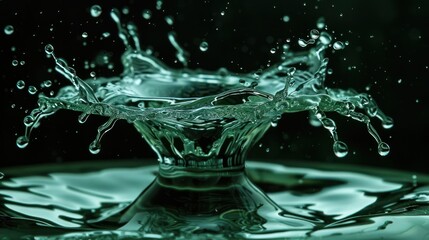 Poster - Water Drop Splashing