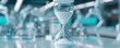 © pprothien - Close-up of an hourglass with flowing sand on a futuristic laboratory table, symbolizing time and precision in research.