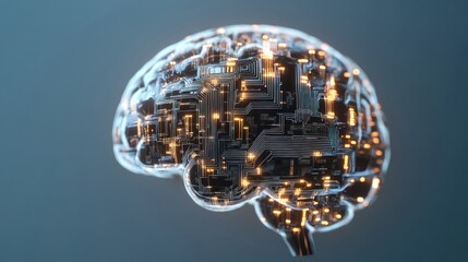 Poster - Artificial Intelligence Brain