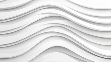 Sticker - A sleek white abstract background showcases a minimalist design, perfect for a modern aesthetic in high resolution.