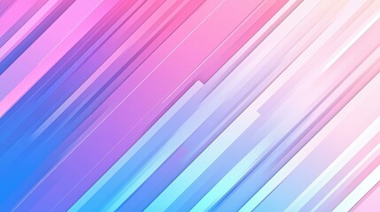 Poster - A vibrant abstract background featuring diagonal stripes in bright blue and pink, perfect for modern designs.