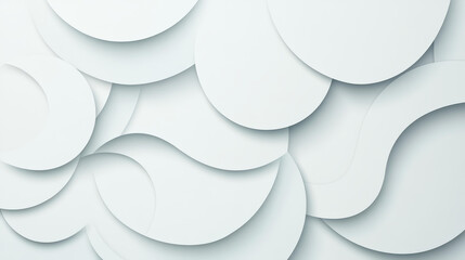 Poster - Explore a sleek geometric gray background with vector circles, perfect for modern brochures and stylish designs.