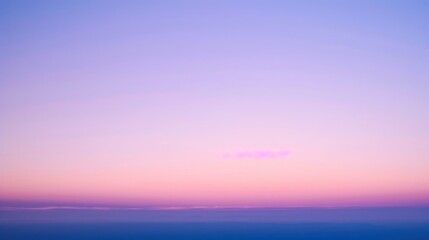 Canvas Print - Pastel Sky