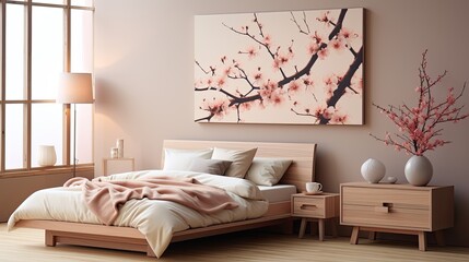 Wall Mural - interior of a bedroom