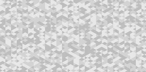 Wall Mural - abstract seamless triangle white and gray style graphic polygon square surface gradient tile concept tile beautiful triangular retro web paper texture background.	
