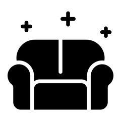 Wall Mural - furniture care glyph icon