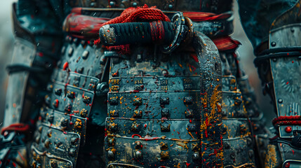 Wall Mural - Samurai Armor Close Up - Realistic Image