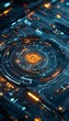 © studio - Futuristic Technology Interface 3D Illustration