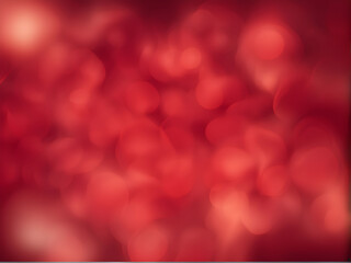 Defocused abstract red background