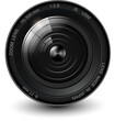 © Cobalt - Camera photo lens, 3d icon illustration.