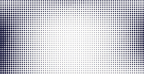 Poster - Digital dot grid background with a gradient effect, combining retro comic style with modern design. Ideal for graphic design projects needing a vintage yet contemporary look. Vector