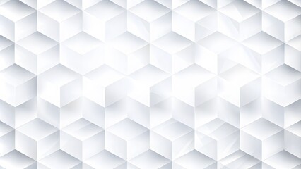 Poster - Abstract white monochrome vector background, for design brochure, website, and flyer. Geometric white wallpaper for certificate, presentation, landing page